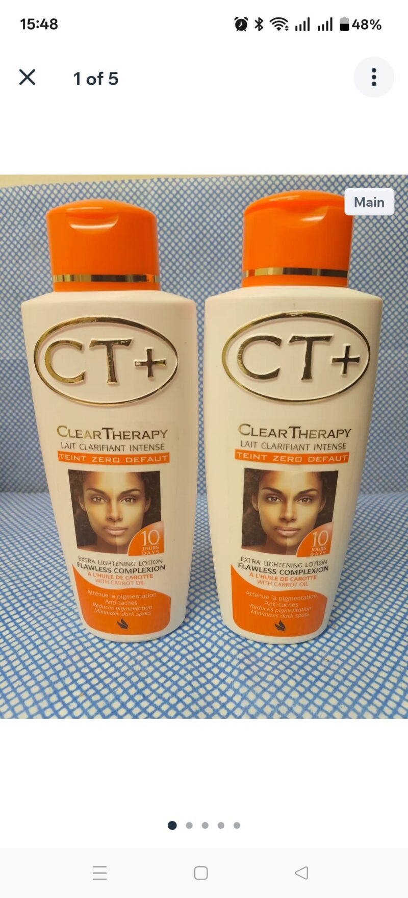 1Pc CT therapy Glow body lotion - Image 3