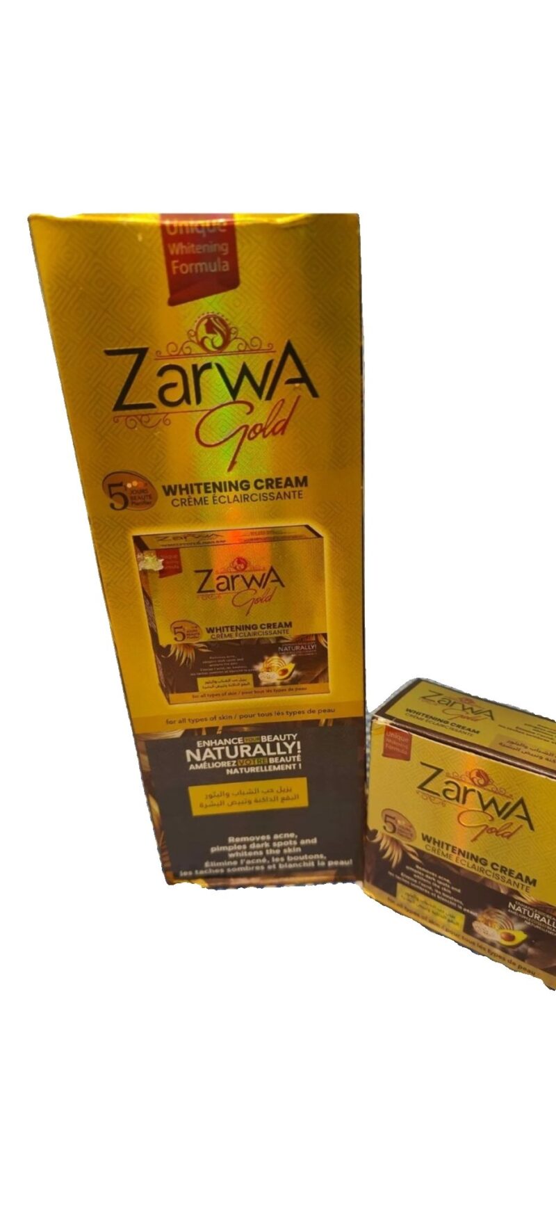 2Pcs Zarwa Gold Face Cream - Image 2