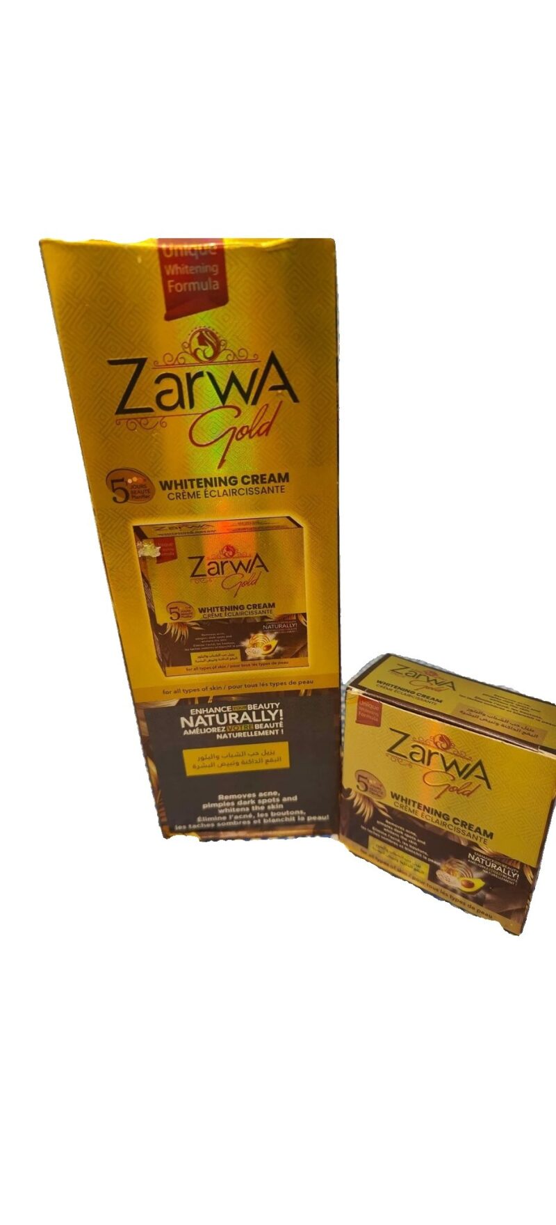 2Pcs Zarwa Gold Face Cream - Image 3