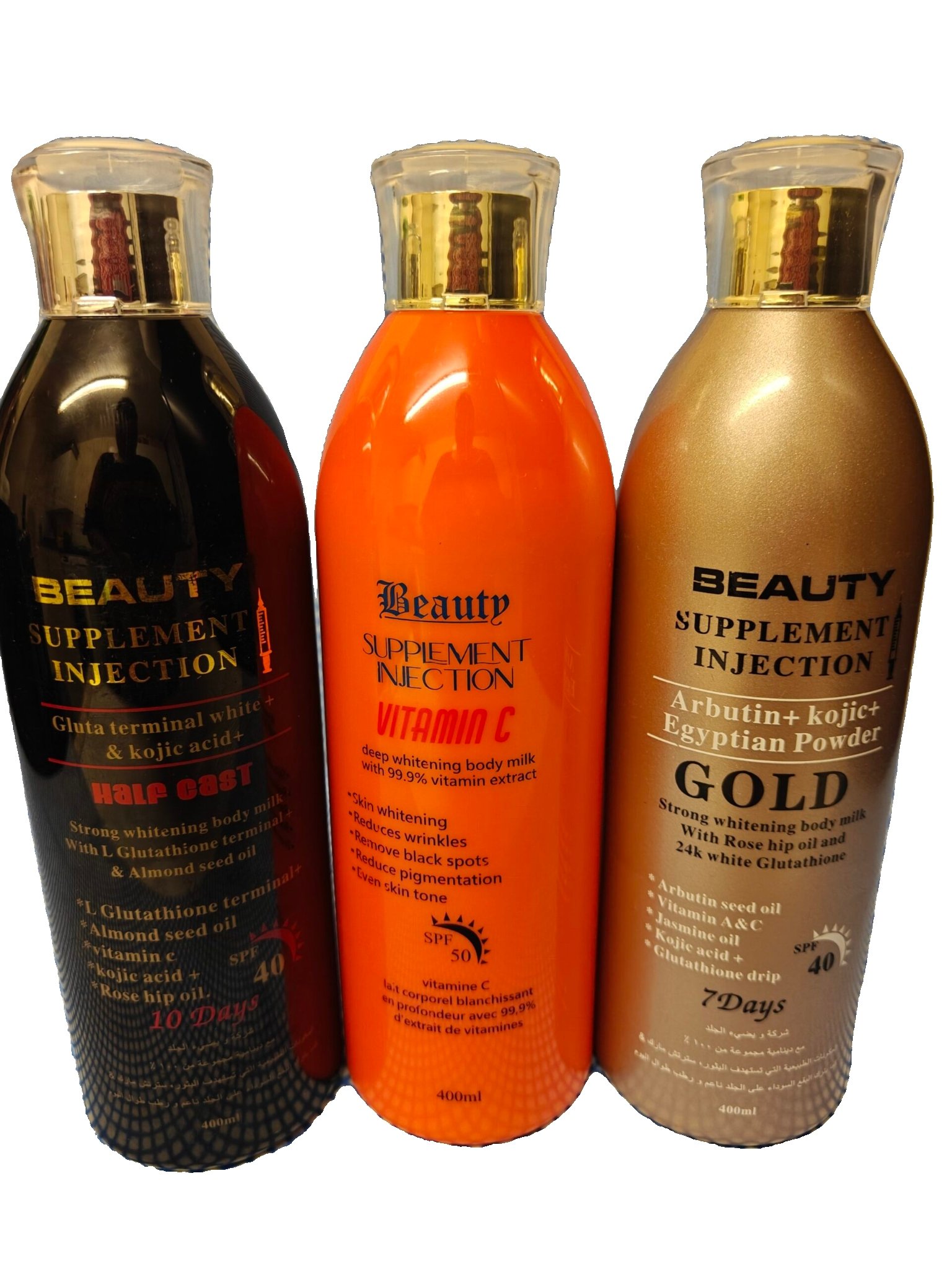 1Pc beauty supplement gold lotion - Image 8
