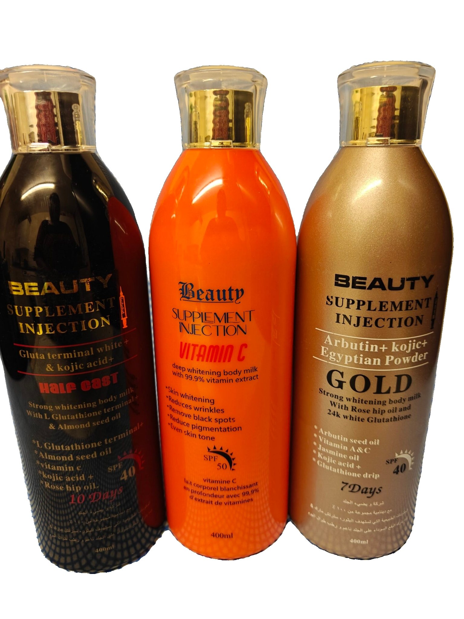 1Pc beauty supplement gold lotion - Image 9