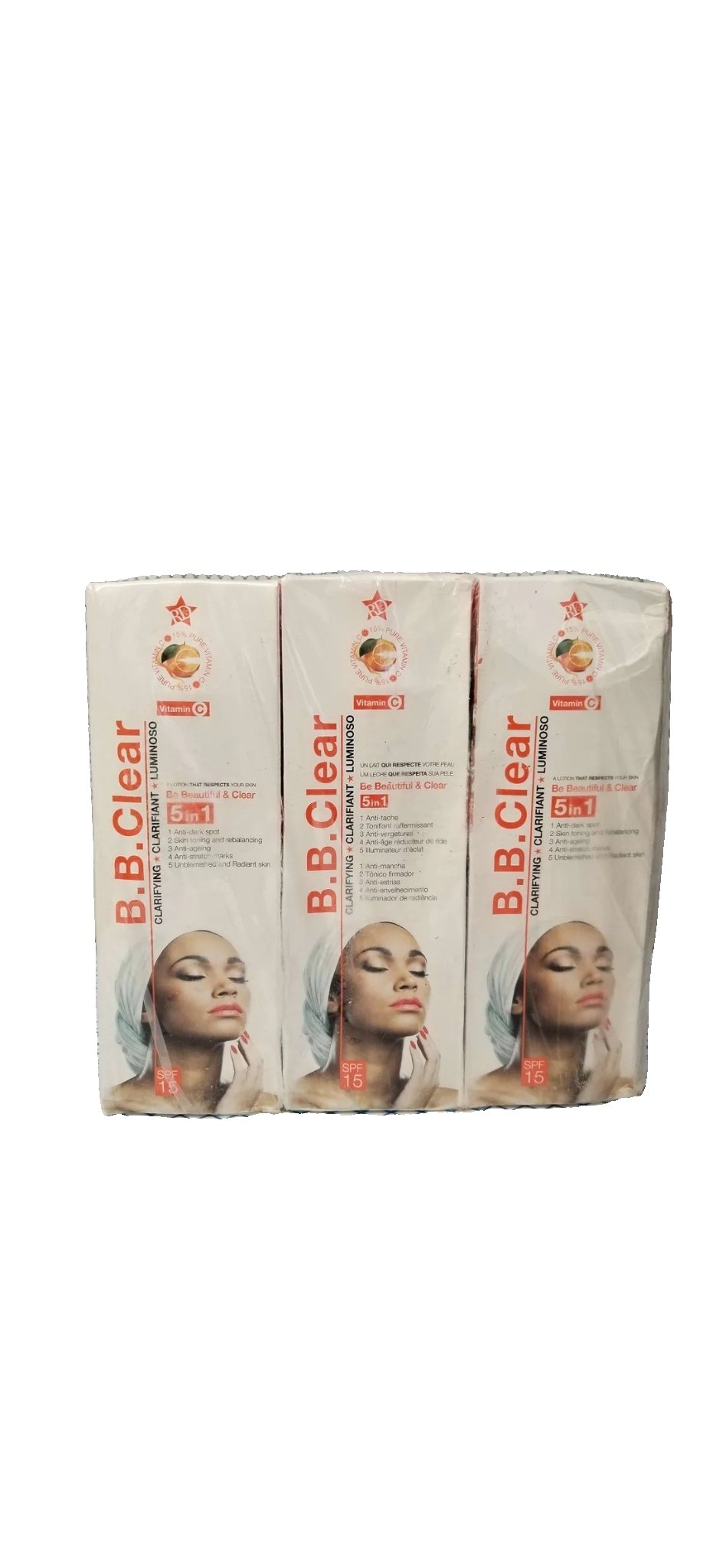 1Pc Be Beautiful Clear Body lotion - Image 3