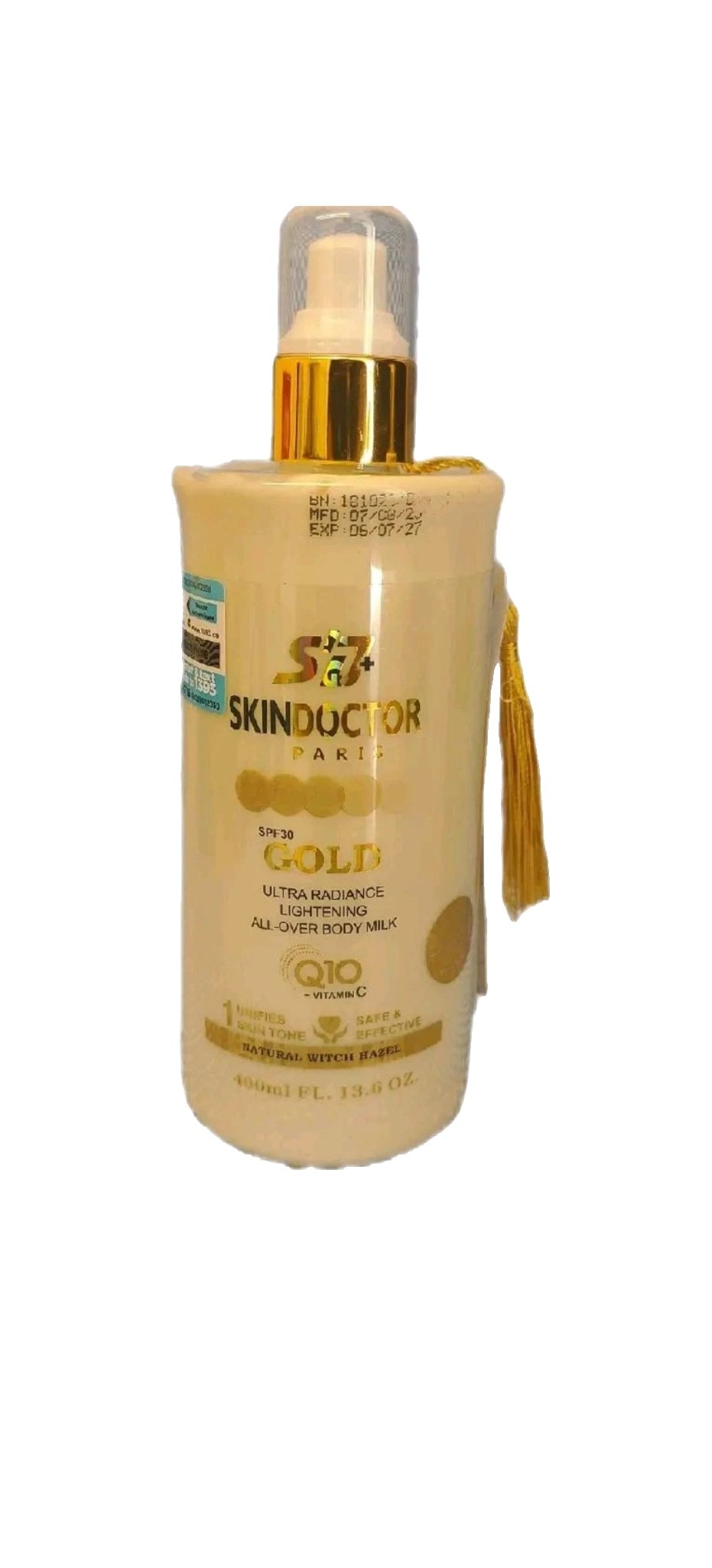 1Pc Skincare Skin Doctors Almond ,Gold and Organic lotion - Image 3