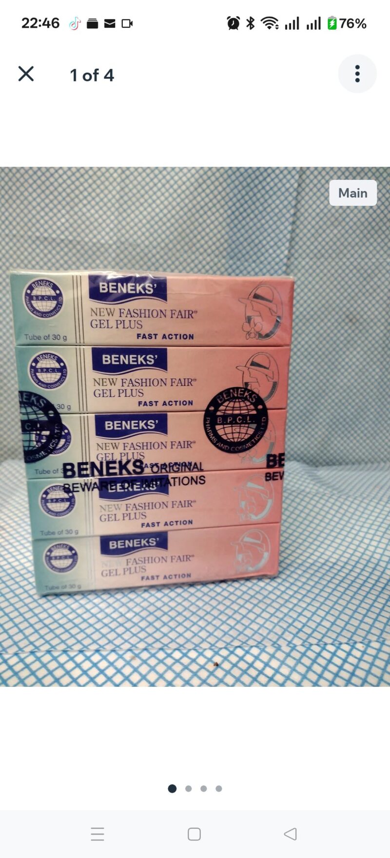 3PCS Skincare Fashion fair Gel