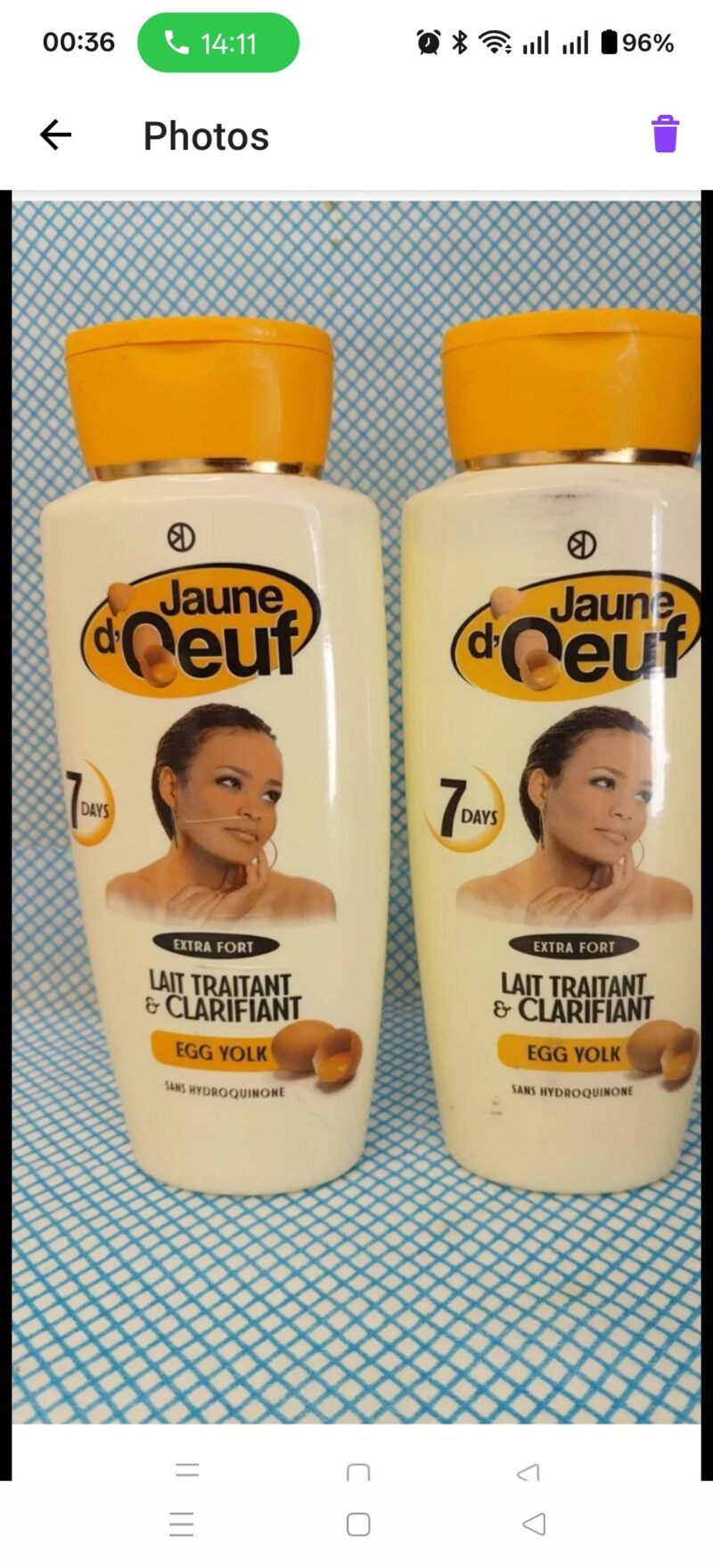 2Pcs Jaune D'oeuf Egg yolk lotion - Image 4