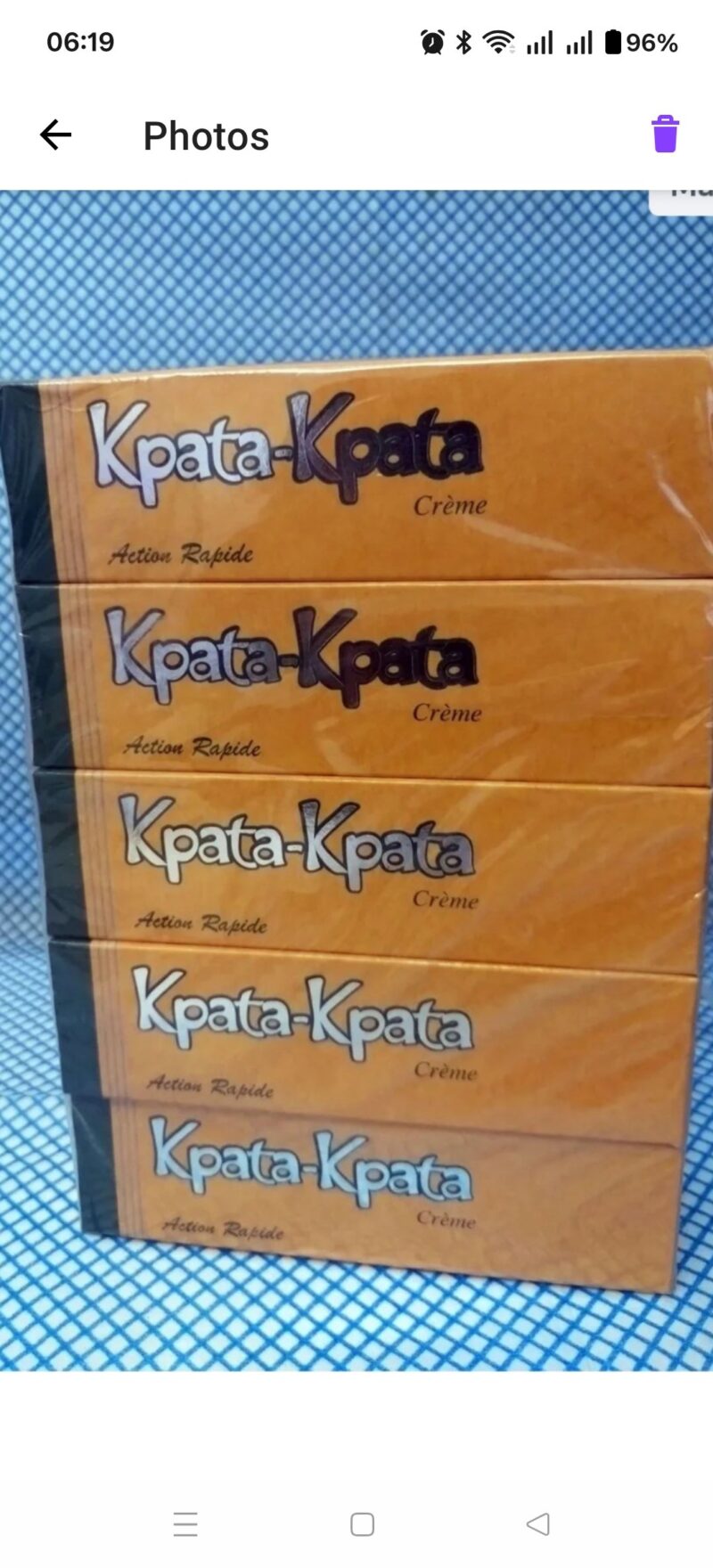 4Pcs Skincare kpata Kpata Cream - Image 5