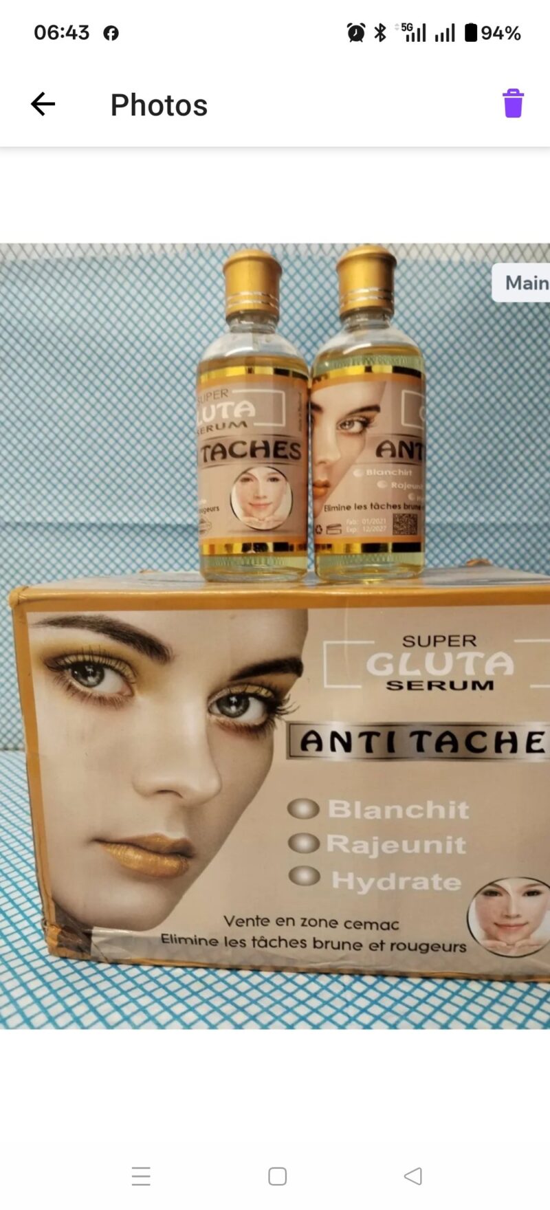 2Pcs Gluta Super Anti- Tache Serum - Image 3