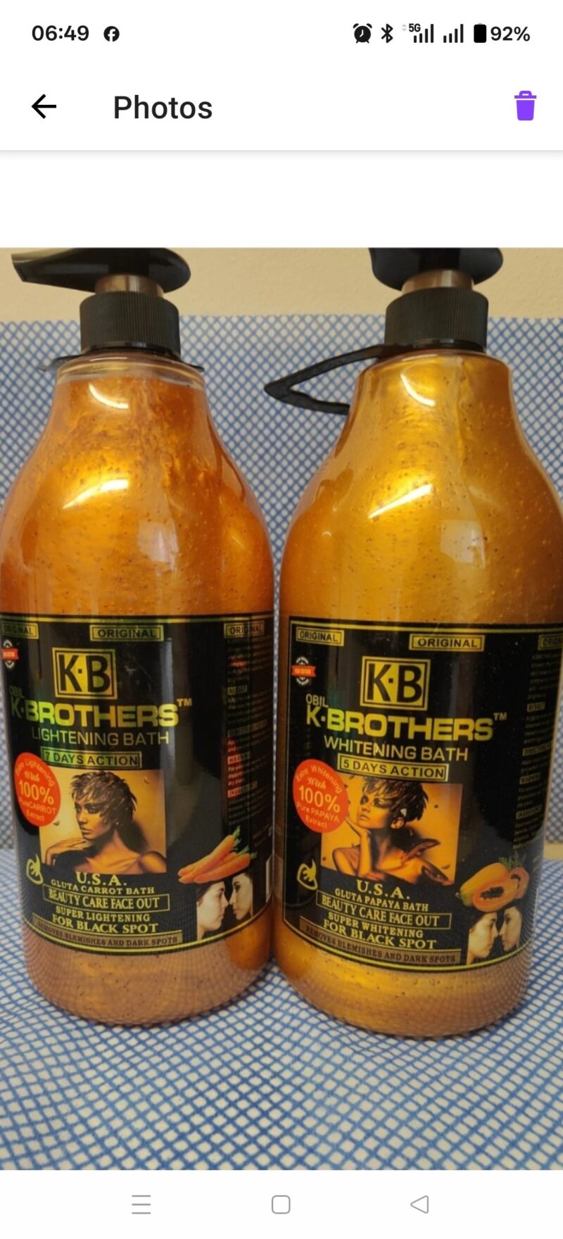 1Pc K Brother Body Shower Gel - Image 4