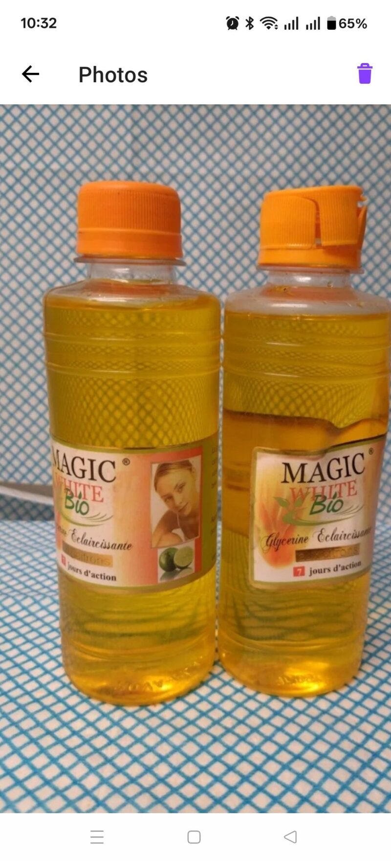 2Pcs Magic White Bio Body Glow Oil - Image 4