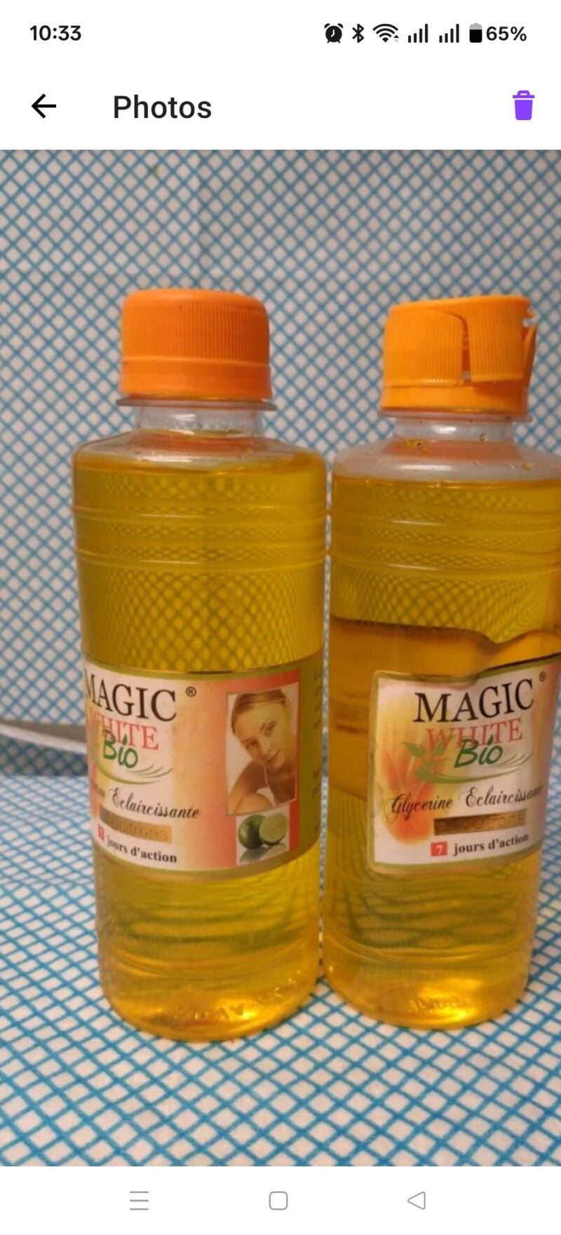 2Pcs Magic White Bio Body Glow Oil - Image 5