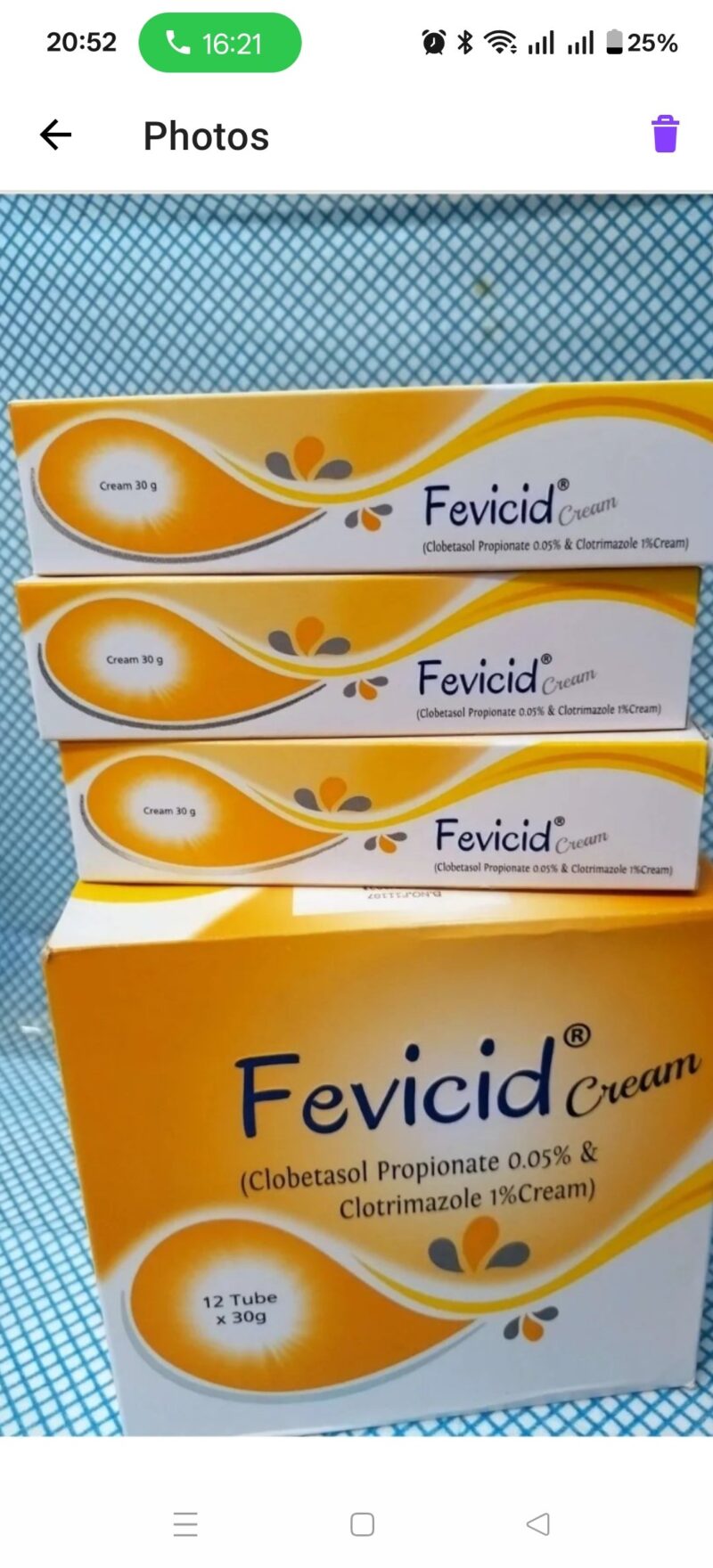 3Pcs Fevicid Glow Body Cream - Image 2