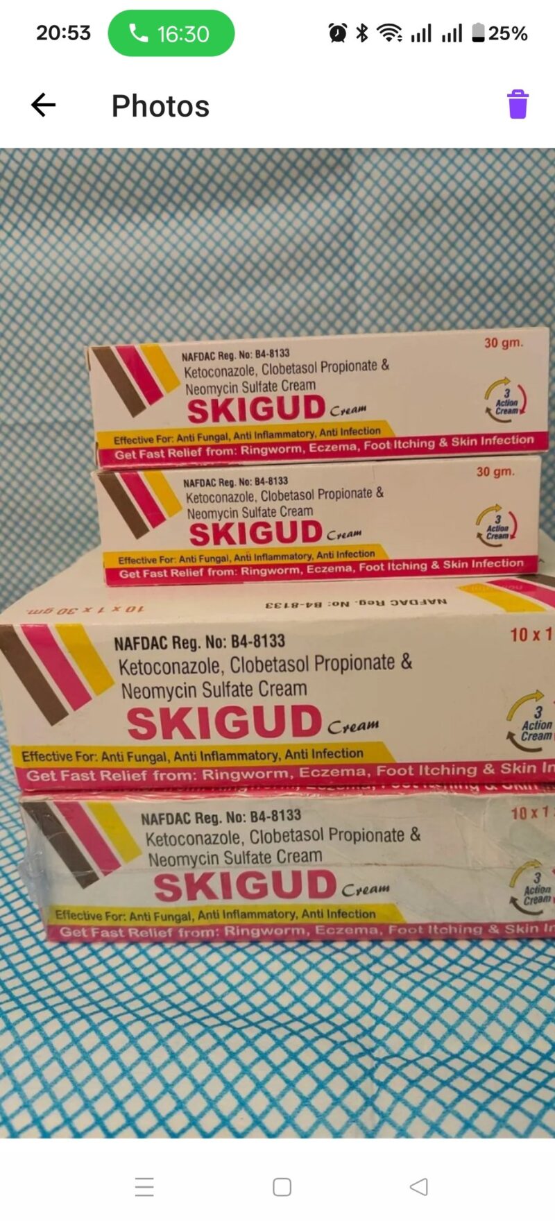 3Pcs  Skincare Skigud cream - Image 2
