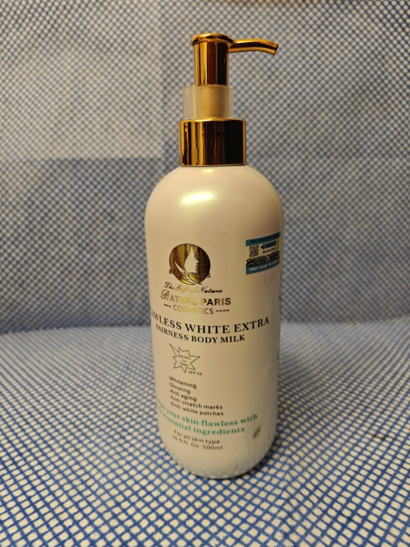 1Pc Flawless White Body milk Crystals glow - Image 4
