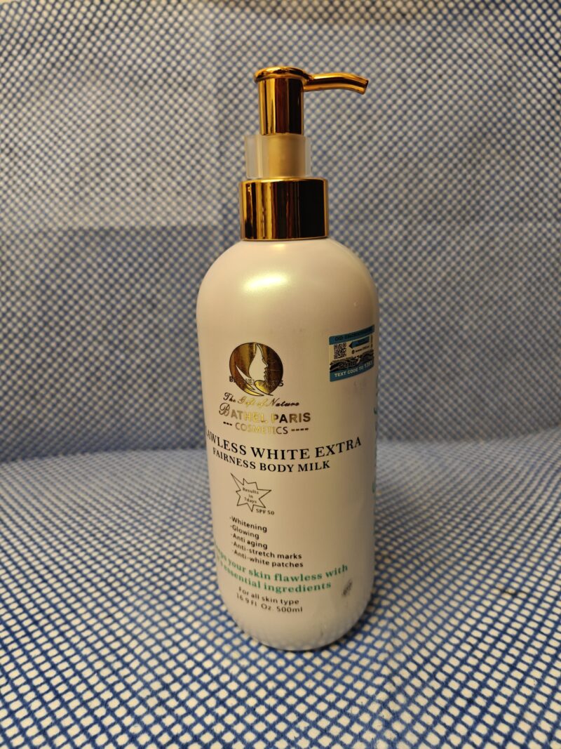 1Pc Flawless White Body milk Crystals glow