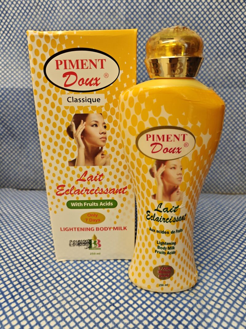 2PCS Piment doux Glow Body lotion
