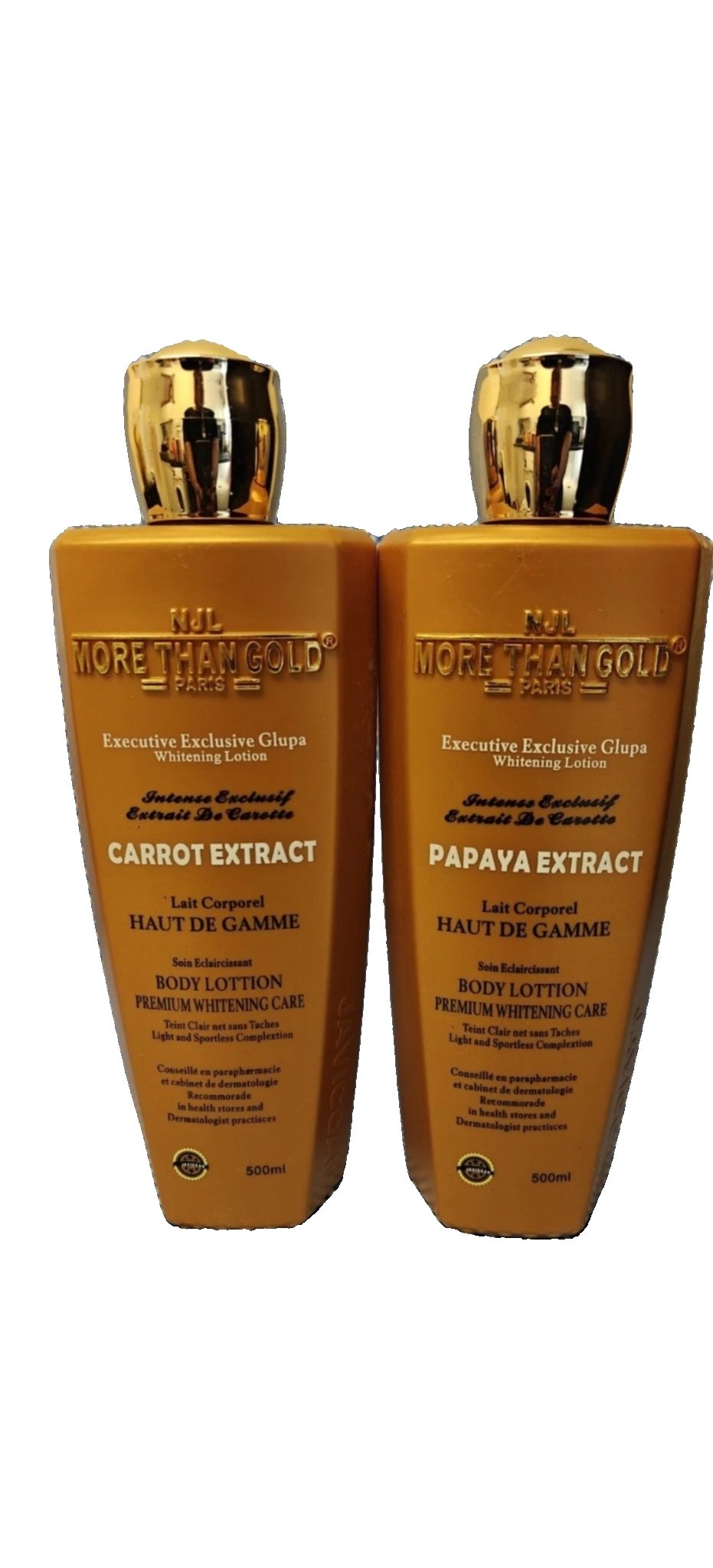 1PC More than White Gold Glow Lotion papaya & Carrot - Image 7