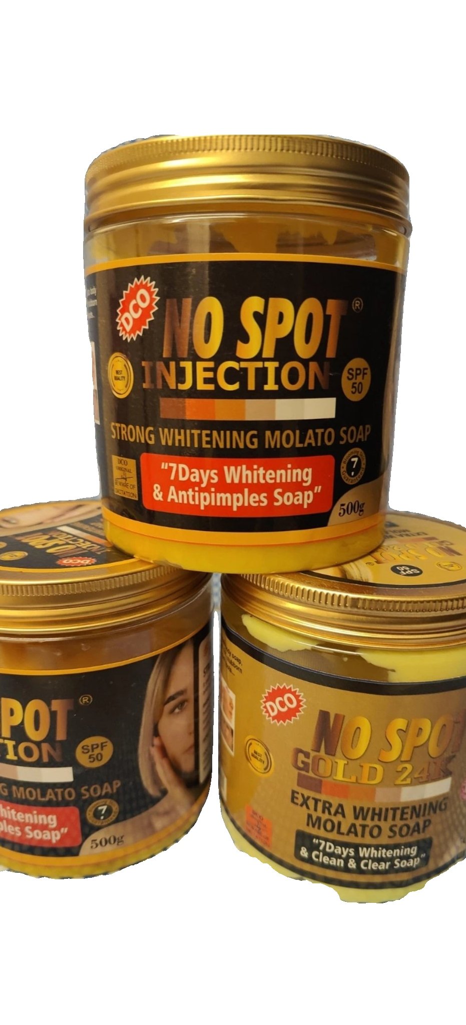 1Pc No Spot Molato Glow soap - Image 2