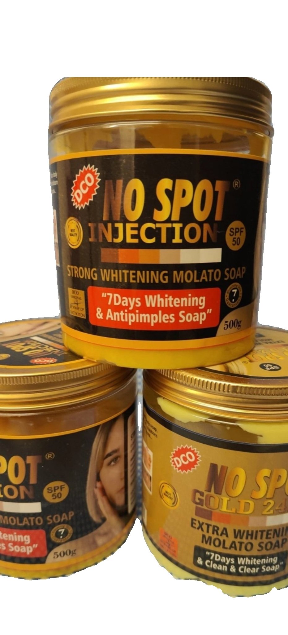 1Pc No Spot Molato Glow soap - Image 3